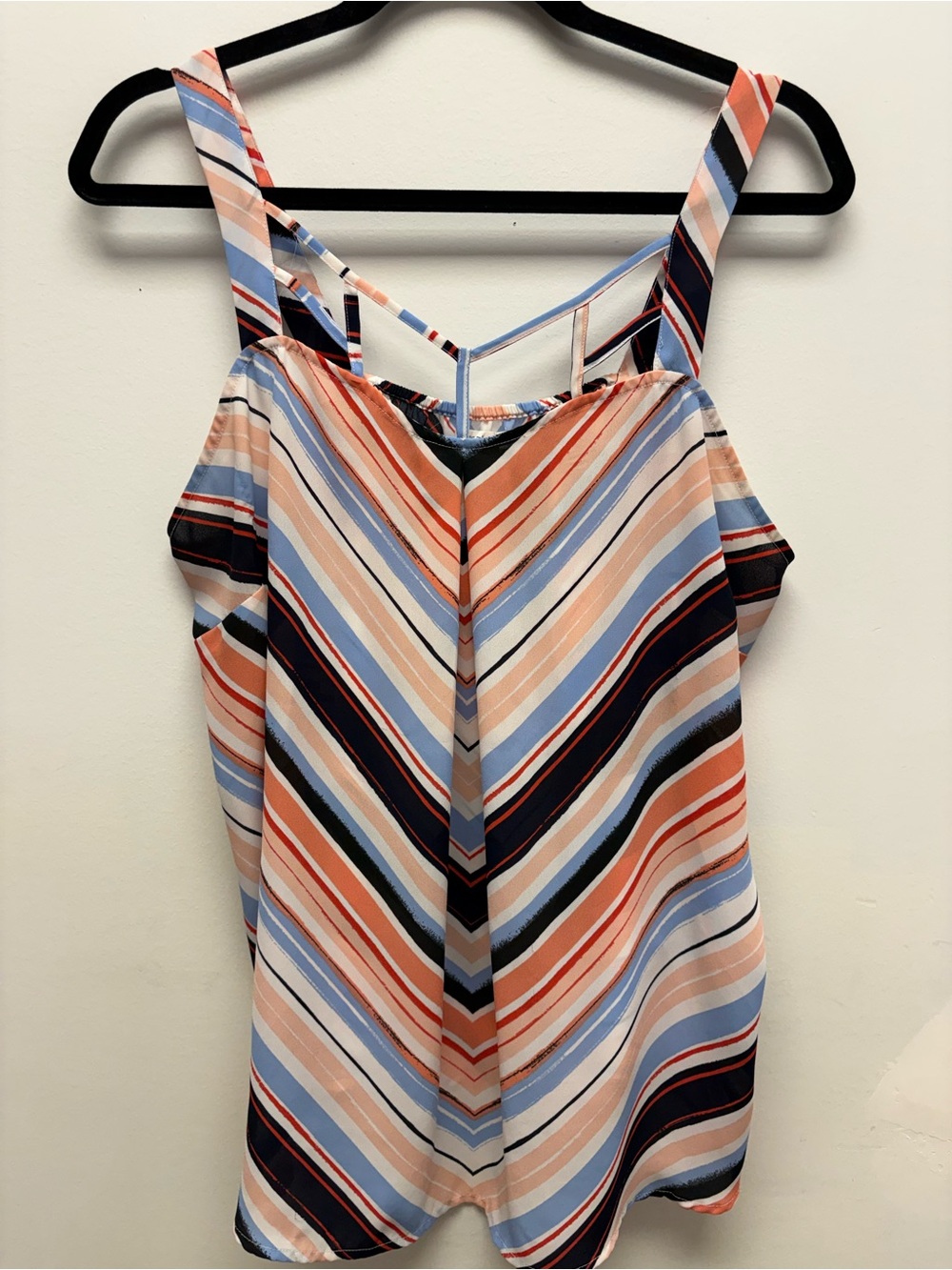 4 for $25 🌸 Maurices Chevron Stripe Sleeveless Blouse | XL